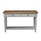 International Concepts Rectangle Vista Console/Sofa Table, 48 W, 16 L, 30 in H, Wood, Hickory/Stone OT41-15S - alternate 2